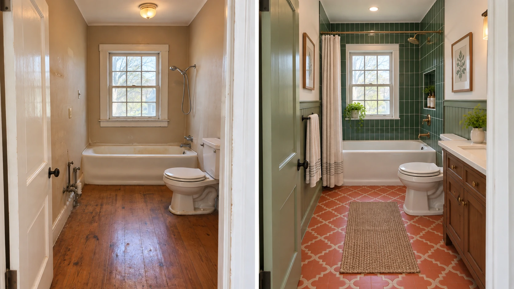 Affordable Bathroom Remodel in an Old House: What Actually Drives the Cost